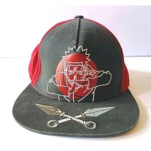 Naruto Shippuden Hat Kunai Embroidered Snapback